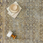 Runner Rug 2x8 Brown Hallway Washable Kitchen Vintage Carpet Non Slip Long - Image 5