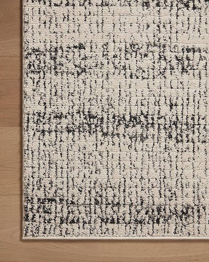 Loloi Darby Collection DAR-02 Oatmeal/Charcoal 7'-10" x 10' Area Rug - Image 7