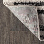 JONATHAN Y Khalil Modern Berber Stripe Cream/Black Indoor Area Rug, Contemporary - Image 6