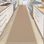 GOYLSER 18ft Jute Hallway Rug Runner Non Slip, Front Door Runner Indoor Entrance - Image 2