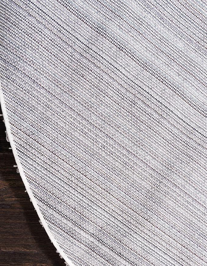 Unique Loom Solid Shag Collection Area Rug - Image 9