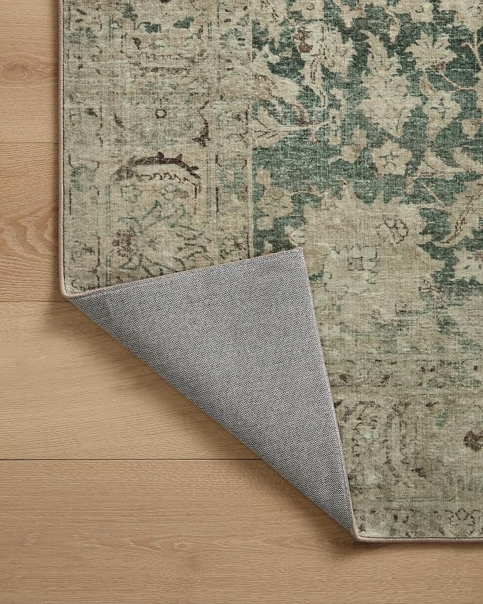 Loloi Magnolia Home by Joanna Gaines Sinclair Collection SIN-05 Jade/Sand 7'-6" - Image 10