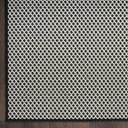 Nourison Home Courtyard Black White 2' x 6' Area Rug - Image 4