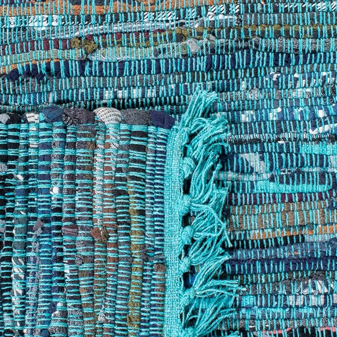 SAFAVIEH Rag Rug Collection Accent Rug - Image 6