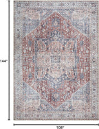 Bloom Rugs Washable Non-Slip 9' x 12' Rug - Image 2