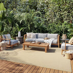 Nourison Home Home Courtyard 8' x 10' Natural Area Rug by NourisonHome