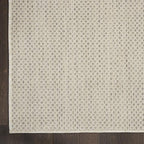 Nourison Home Courtyard Ivory Silver 7' x 10' Area Rug - Image 6