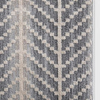 Well Woven Custom Size Hallway & Stair Runner- Harlow Rhodes Grey 27 Inches - Image 3