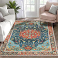 WILLSUN Washable Area Rugs, 3x5 Non-Slip Boho Large Area Rugs by Embracethewarmthofhome