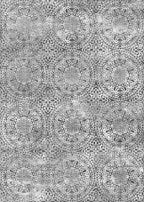 vivorug Round Rug 4ft Vintage-Inspired Round Area Rug Non-Slip Indoor Carpet - Image 6
