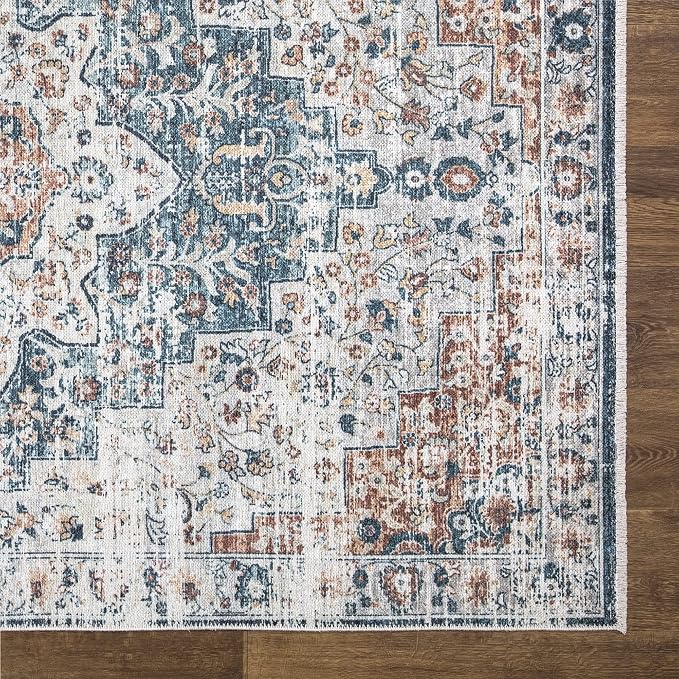 Bloom Rugs Caria Washable Non-Slip 6x9 Rug - Image 6