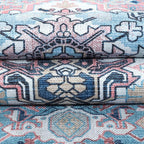 Washable Area Rug. Modern Farmhouse. Vintage. Turkish. Bohemian. Distressed. - Image 8