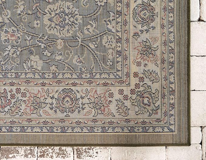 Unique Loom Sialk Hill Collection Area Rug - Image 9