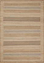 Loloi Chris Loves Julia Judy Collection JUD-03 Natural/Dove 2'-3" x 3'-9" - Image 3