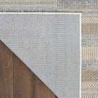 Nourison Home Nordic Grey Multicolor 4' x 6' Scandinavian Area Rug - Image 10