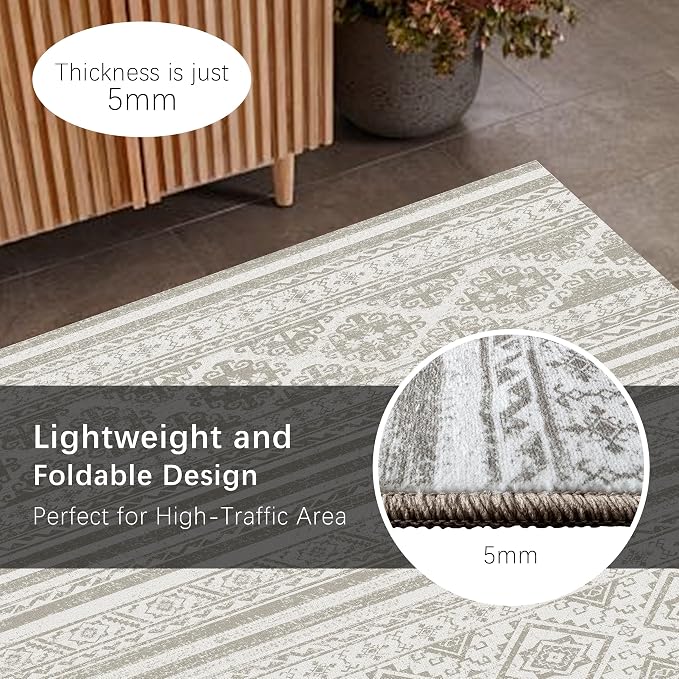 RUGSURE Washable Area Rugs 9' x 12' - Image 5