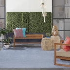 Nourison Home Nourison Essentials Blue Grey 7' x 10' Area Rug - Image 4