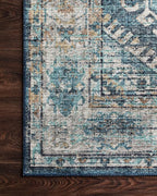 Loloi Skye Collection SKY-03 Denim/Natural 7' x 9' Oval Area Rug - Image 7