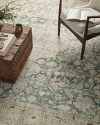Loloi Magnolia Home by Joanna Gaines Sinclair Collection SIN-05 Jade/Sand 2'-3" - Image 6