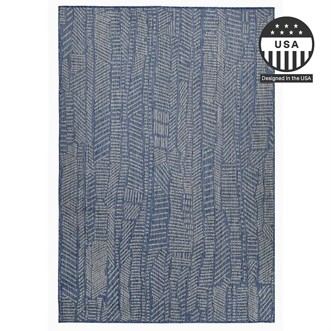 FH Home Flat Woven Outdoor Rug - Image 3