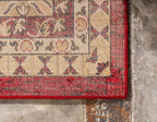 Unique Loom Taftan Collection Border Geometric Tribal Inspired Design Area Rug - Image 9