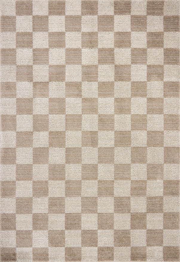 Loloi Chris Loves Julia Calvin Collection CLV-01 Pebble/Ivory 2'-7" x 7'-6" - Image 4