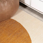 JONATHAN Y Machine Washable Indoor Area Rug 9X12 Cream/Terracotta, Cirkel - Image 7