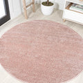 Eyely UES100P-4R Supersoft Haze Solid Low-Pile Indoor Area Rug, Minimalist by eyely