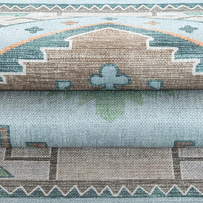 Oriental Rug. Washable Vintage Turkish Oushak Antique Inspired Area Rugs. - Image 8