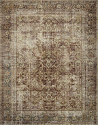 Loloi Magnolia Home by Joanna Gaines Sinclair Collection SIN-01 Rust/Lagoon - Image 4