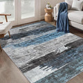 Ciicool Abstract Area Rug Indoor, 3x5 Washable Entryway Rug, Modern Soft Throw by CIICOOLHomeDeco