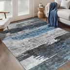 Ciicool Abstract Area Rug Indoor, 3x5 Washable Entryway Rug, Modern Soft Throw by CIICOOLHomeDeco
