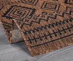 Beverly Rug Waikiki Boho Indoor Outdoor Rug 6x9, Washable Outside Carpet - Image 8