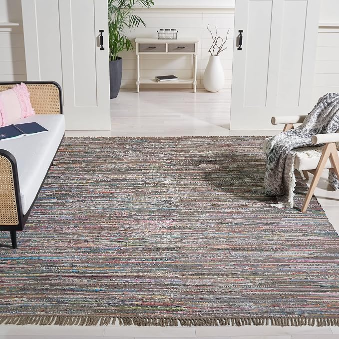 SAFAVIEH Rag Rug Collection Area Rug - Image 2