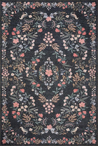 Loloi Rifle Paper Co. Maison Collection MAO-04 Tuileries Black 2'-0" x 5'-0" - Image 3