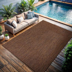 CAMILSON Outdoor Rug 8x10 Modern Area Rugs - Image 3