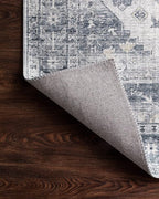 Loloi Skye Collection SKY-02 Silver/Grey 8'-0" x 8'-0" Round Area Rug - Image 8