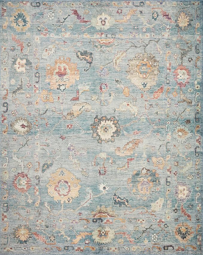 Loloi Margot Collection MAT-06 Denim/Multi 2'-3" x 3'-9" Accent Rug feat. - Image 3