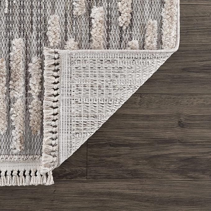 Hauteloom Poydras Farmhouse Living Room Bedroom Modern Moroccan Area Rug - Image 6