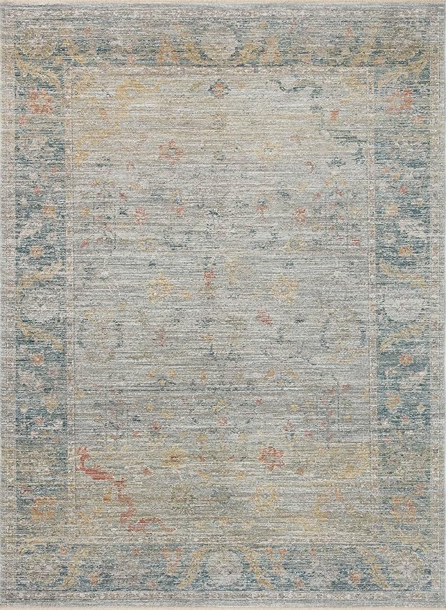 Loloi Magnolia Home by Joanna Gaines Millie Collection MIE-04 Slate/Multi - Image 2