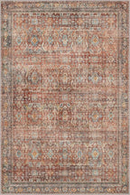 GENIMO 6x9 Area Rugs for Living Room, Machine Washable Non Slip Vintage Rugs - Image 8