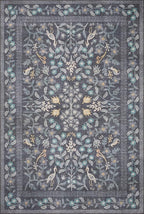 Loloi Rifle Paper Co. Maison Collection MAO-01 Nightingale Black 2'-6" x 7'-6" - Image 2