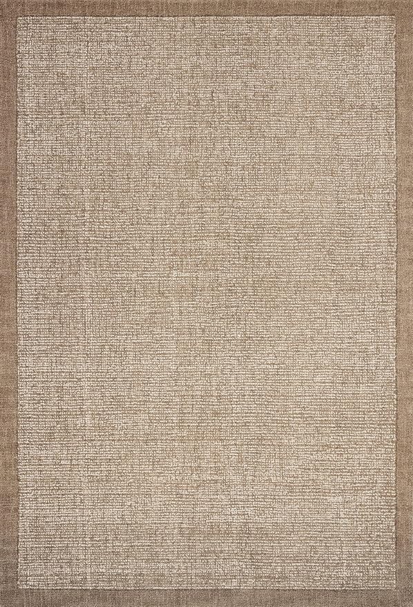 Loloi Magnolia Home by Joanna Gaines Henley Collection HNY-01 Ivory/Brown 2'-6" - Image 3