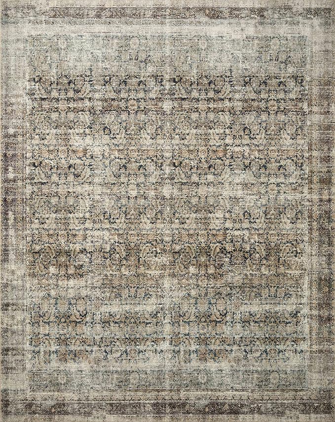 Loloi Amber Lewis Morgan Collection MOG-02 Navy/Sand 2'-3" x 7'-6" 38" Thick - Image 3
