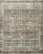Loloi Amber Lewis Morgan Collection MOG-02 Navy/Sand 2'-3" x 9'-6" 38" Thick - Image 3