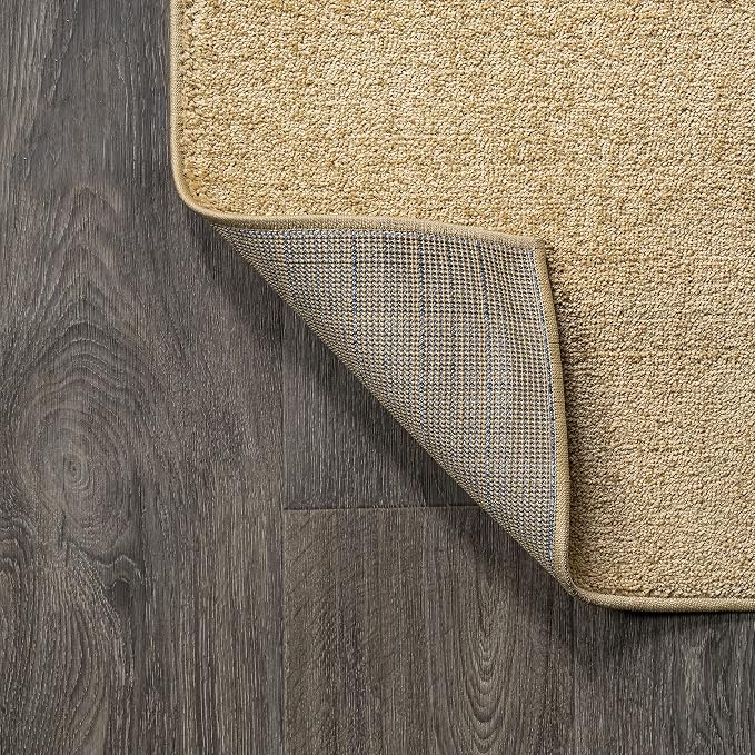JONATHAN Y Haze Solid Low-Pile Mustard Indoor Area Rug 12x15, Minimalist - Image 5