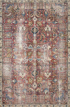 Loloi Chris Loves Julia Jules Collection JUL-01 Merlot/Multi 2'-6'' x 7'-6'' - Image 5