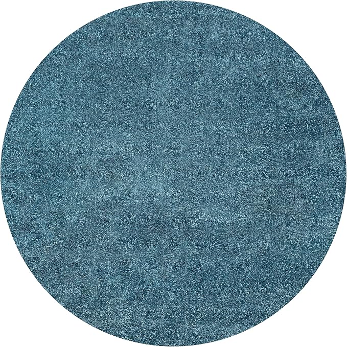 Eyely UES100H-6R Supersoft Haze Solid Low-Pile Indoor Area Rug, Minimalist - Image 2