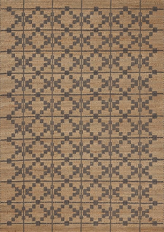 Loloi Chris Loves Julia Judy Collection JUD-05 Natural/Graphite 2'-3" x 3'-9" - Image 3