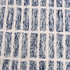 Hand-Tufted 100% Wool Area Rug – Unique Modern Geometric Grid Pattern, Soft - Image 6
